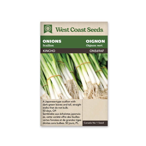 West Coast Seeds Scallion Seeds